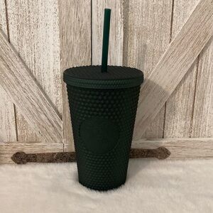 Starbucks Hunter Green Studded Tumbler